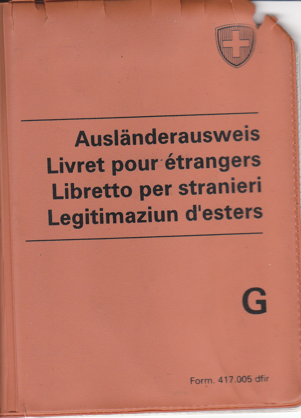 Permis de travail G